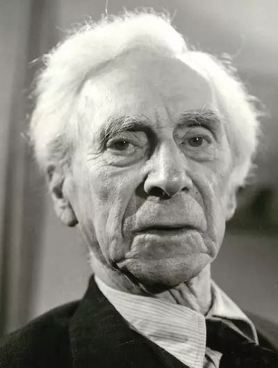 British philosopher and mathematician Bertrand Russell